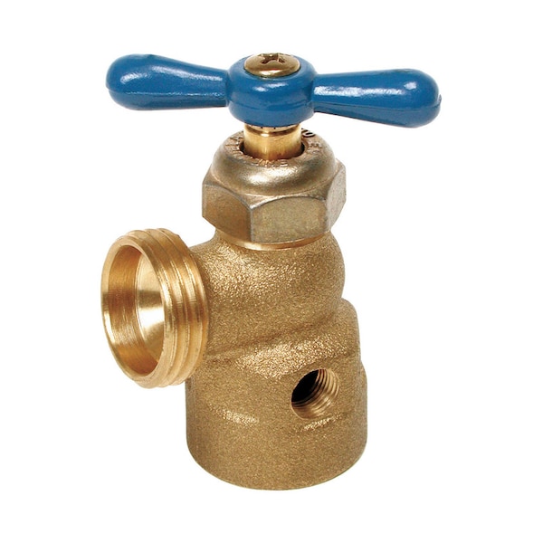B & K Dial 3/4 in. H X 1/8 in. W Brass Brass Sillcock 9257 - main